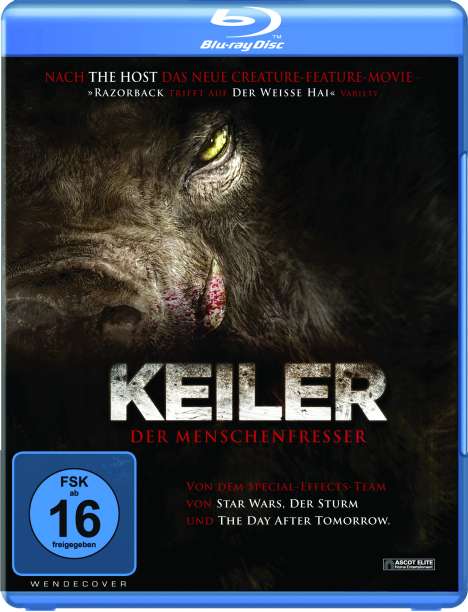 Keiler (Blu-ray), Blu-ray Disc