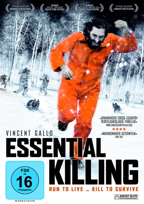 Essential Killing, DVD