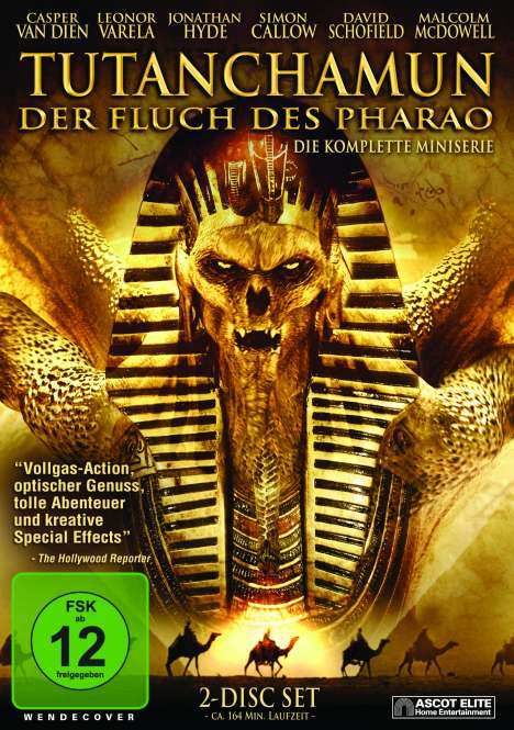 Tutanchamun - Der Fluch des Pharao, 2 DVDs