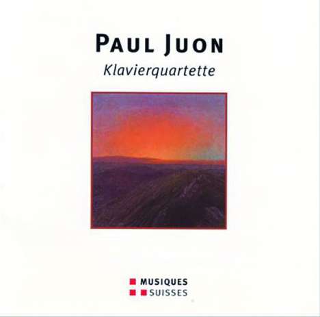 Paul Juon (1872-1940): Klavierquartett op.50, CD