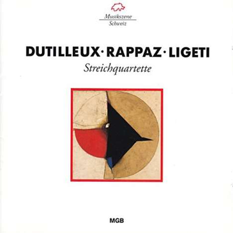 György Ligeti (1923-2006): Streichquartett Nr.1 "Metamorphoses nocturnes", CD