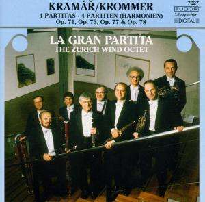 Franz Krommer (1759-1831): Oktett-Partiten für Bläser op.71,73,77,78, CD