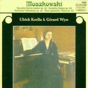 Moritz Moszkowski (1854-1925): Werke für Klavier 4-händig, CD