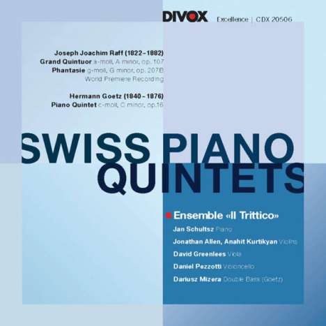 Swiss Piano Quintets, CD