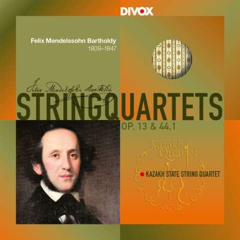 Felix Mendelssohn Bartholdy (1809-1847): Streichquartette Nr.2 &amp; 3, CD