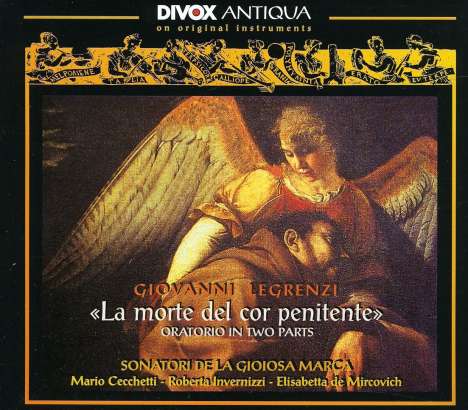 Giovanni Legrenzi (1626-1690): Le Morte del cor penitente, CD