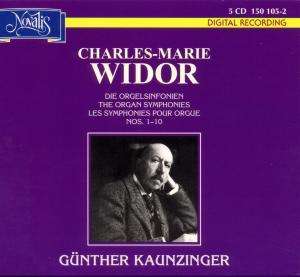 Charles-Marie Widor (1844-1937): Orgelsymphonien Nr.1-10, 5 CDs