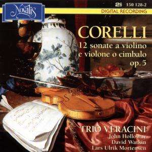 Arcangelo Corelli (1653-1713): Violinsonaten op.5 Nr.1-12, 2 CDs