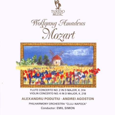 Wolfgang Amadeus Mozart (1756-1791): Flötenkonzert Nr.2 KV 314, CD