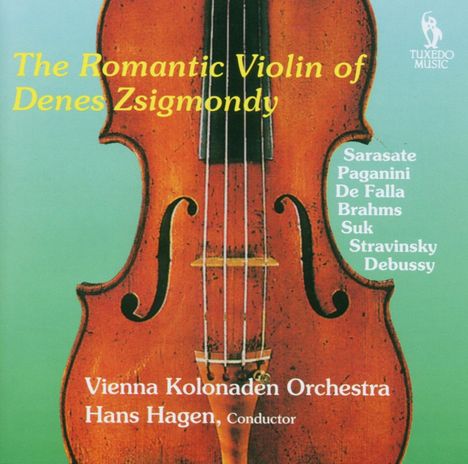Denes Zsigmondy - The Romantic Violin, CD
