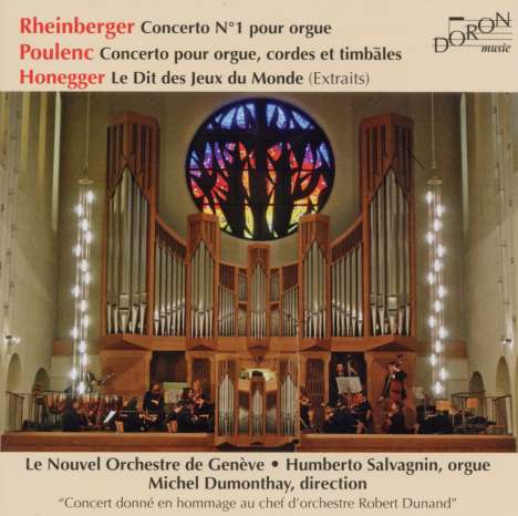 Josef Rheinberger (1839-1901): Orgelkonzert Nr.1 op.137, 2 CDs