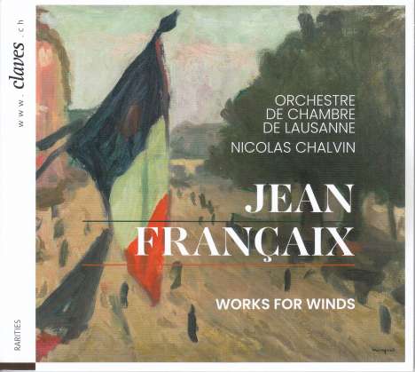 Jean Francaix (1912-1997): Musik für Bläserensemble, CD