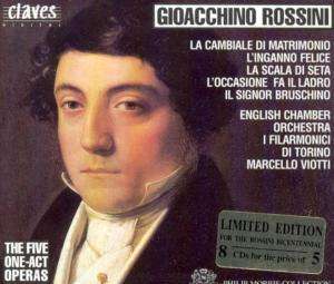 Gioacchino Rossini (1792-1868): 5 Operneinakter, 8 CDs