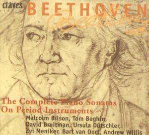 Ludwig van Beethoven (1770-1827): Klaviersonaten Nr.1-32 (auf historischen Instrumenten), 10 CDs
