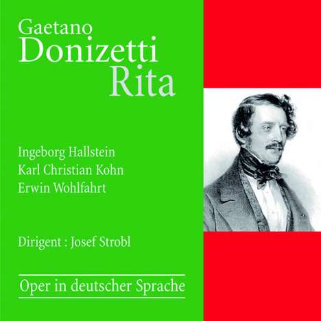 Gaetano Donizetti (1797-1848): Rita (in deutscher Sprache), CD