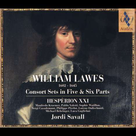 William Lawes (1602-1645): Consortmusik für 5 &amp; 6 Violen &amp; Orgel, 2 CDs