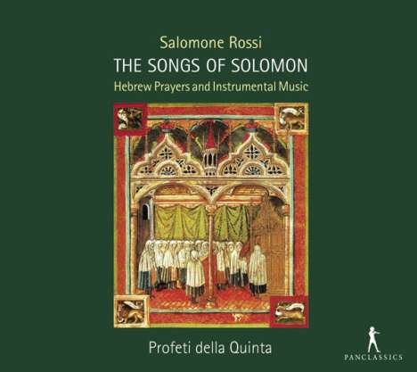 Salomone Rossi (1570-1630): Hebräische Gebete &amp; Instrumentalmusik, CD