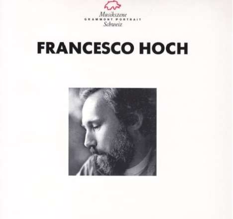 Francesco Hoch (geb. 1943): Riflessioni sulla natura di alcuni vocaboli, CD