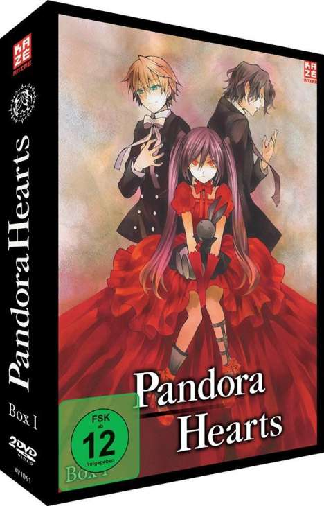 Pandora Hearts Box 1, 2 DVDs