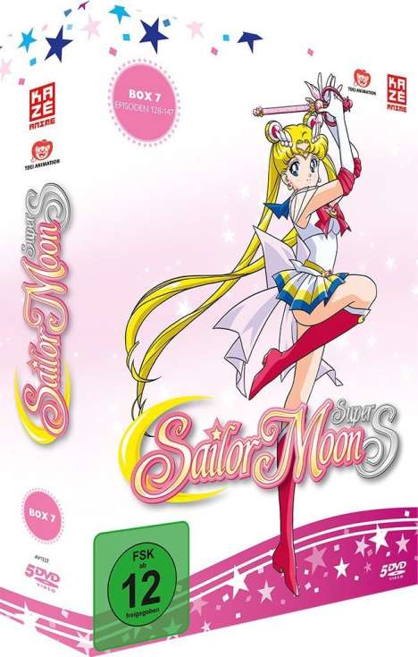 Sailor Moon Vol. 7, 5 DVDs