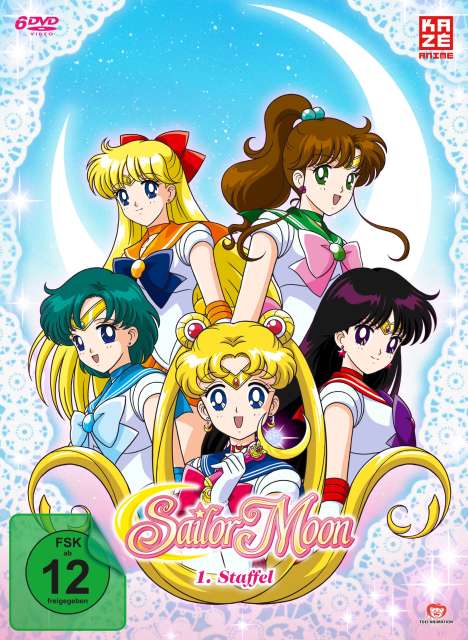 Sailor Moon Staffel 1, 6 DVDs