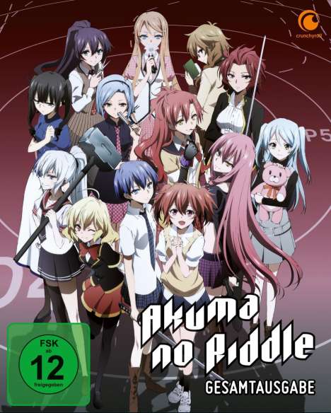 Akuma no Riddle (Gesamtausgabe), 4 DVDs