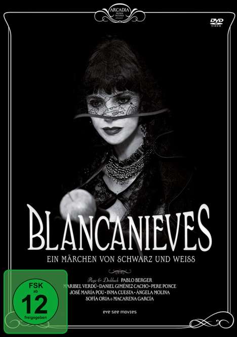 Blancanieves - Ein Märchen von Schwarz und Weiss, DVD