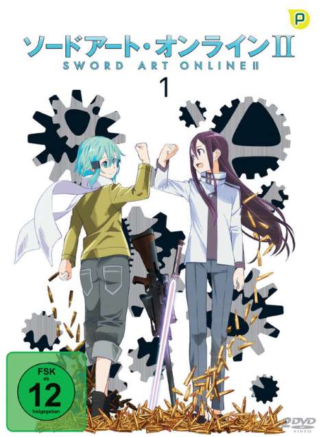 Sword Art Online 2 Vol. 1, 2 DVDs
