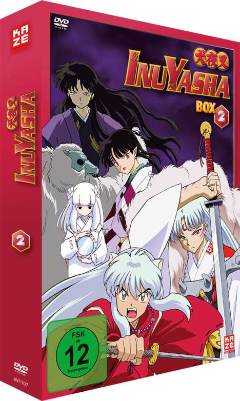 InuYasha Box 2 (Episoden 29-52), 6 DVDs