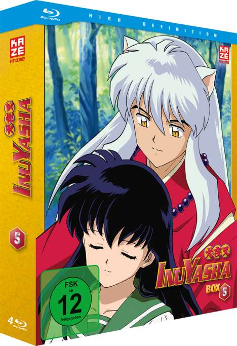 InuYasha Box 5 (Episoden 105-138) (Blu-ray), 4 Blu-ray Discs