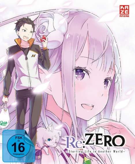 Re:ZERO Start Life Another World Staffel 1 (Gesamtausgabe), 5 DVDs