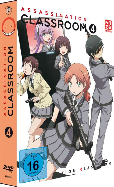 Assassination Classroom Box 4, 2 DVDs