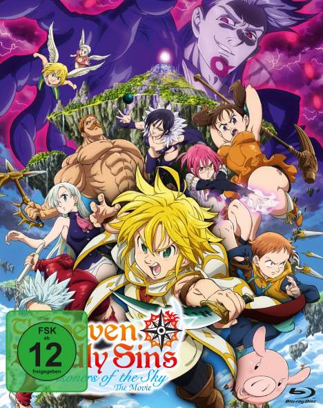 The Seven Deadly Sins Movie - Prisoners of the Sky (Blu-ray), DVD