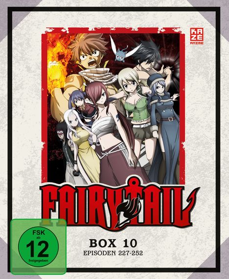 Fairy Tail Box 10 (Blu-ray), 3 Blu-ray Discs