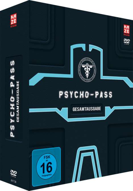 Psycho-Pass Staffel 1 (Gesamtausgabe), 4 DVDs