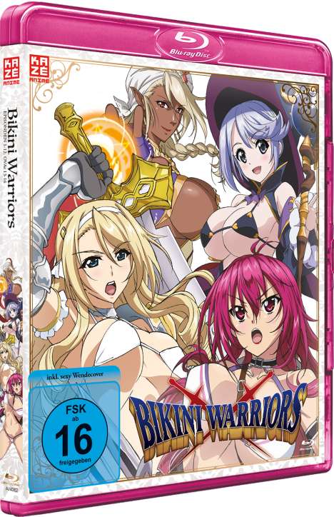 Bikini Warriors (Blu-ray), Blu-ray Disc