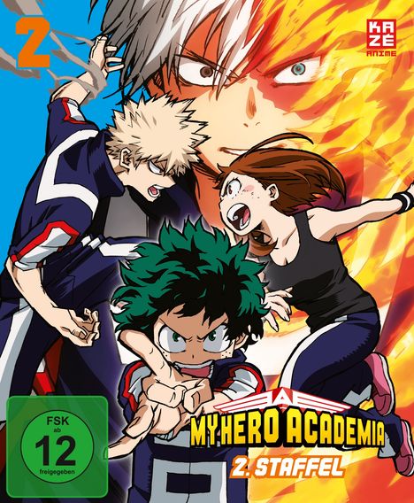 My Hero Academia Staffel 2 Vol. 2 (Blu-ray), Blu-ray Disc