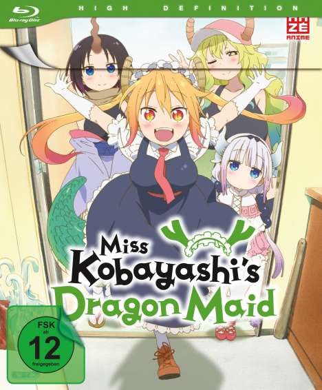 Miss Kobayashi’s Dragon Maid Vol. 1 (mit Sammelschuber) (Blu-ray), Blu-ray Disc