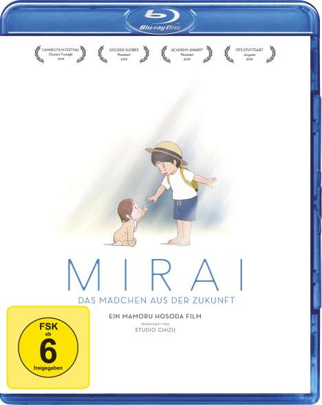 Mirai - Das Mädchen aus der Zukunft (Blu-ray), Blu-ray Disc