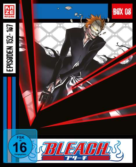 Bleach TV-Serie Box 8 (Blu-ray), 2 Blu-ray Discs