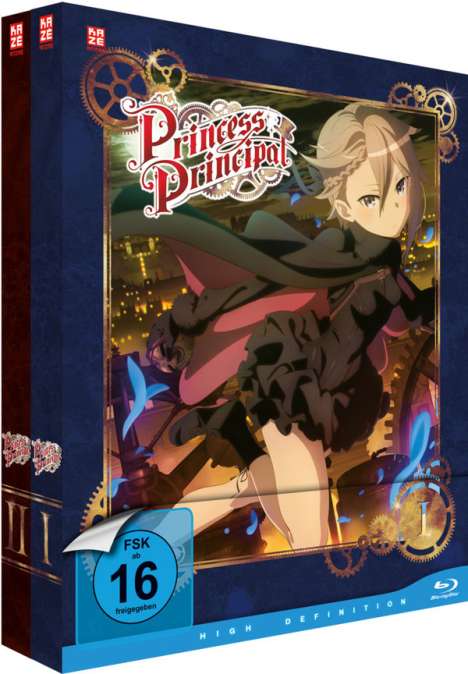 Princess Principal Vol. 1-2 (Gesamtausgabe) (Blu-ray), 2 Blu-ray Discs