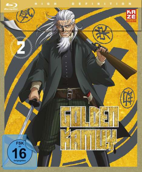 Golden Kamuy Vol. 2 (Blu-ray), Blu-ray Disc