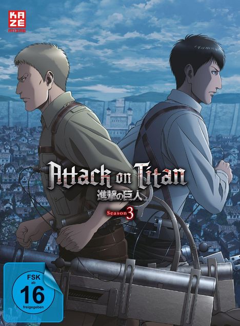 Attack on Titan Staffel 3 Vol. 3, DVD