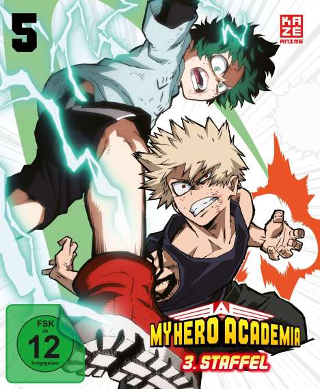 My Hero Academia Staffel 3 Vol. 5, DVD