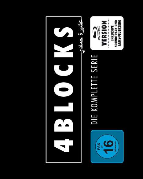 4 Blocks (Komplette Serie) (Limited Collector's Edition) (Blu-ray), 6 Blu-ray Discs