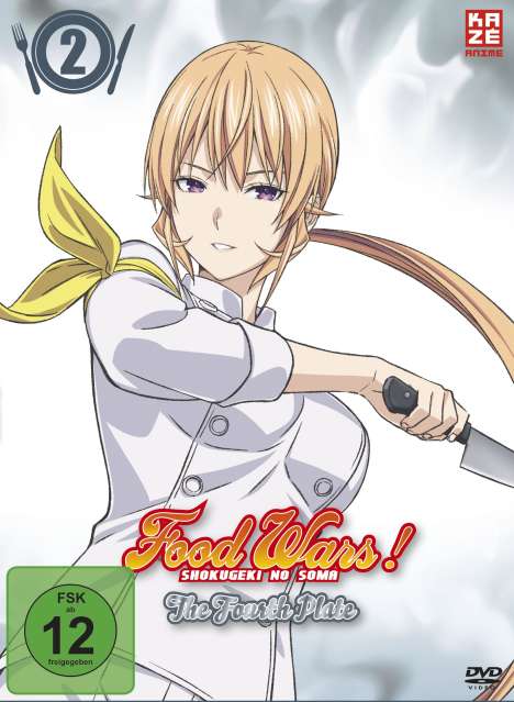Food Wars! The Fourth Plate Vol. 2, DVD