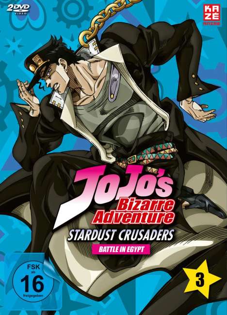 Jojo's Bizarre Adventure Staffel 2 Vol.3, DVD