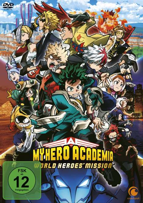 My Hero Academia - The Movie: World Heroes' Mission, DVD