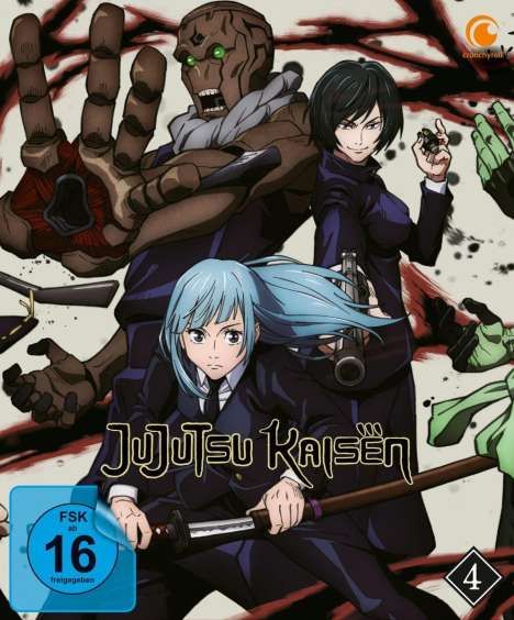 Jujutsu Kaisen Staffel 1 Vol. 4, DVD