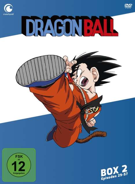 Dragonball - Die TV-Serie Box 2 (Episoden 29-57), 4 DVDs